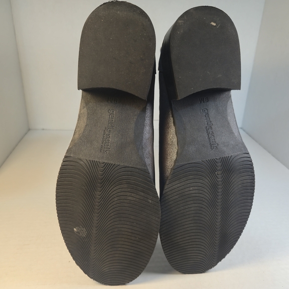 Gentle Souls By Kenneth Cole Brown Mineral Benton Elastic Chelsea Boots Sz 9M - Picture 7 of 8